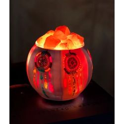 Dreamcatchers Salt Lamp Diffuser With UL Listed Dimmer Cord