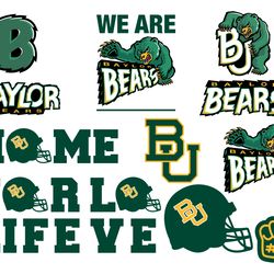 Baylor Bears Football Team svg, Baylor Bears Bundle NFL svg, NCAA Teams svg, NCAA Svg, NFL Svg, MLB Svg, Eps, Ins