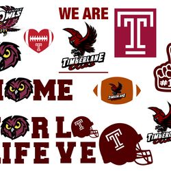 Temple Owls Bundle NFL svg,NFL Svg, Football Team SVG, College Football, College basketball, n-c-aa logo
