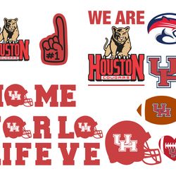 Houston Cougars Football Team svg, Houston Cougars Bundle NFL svg, NCAA SVG, Football Vector, Svg Files