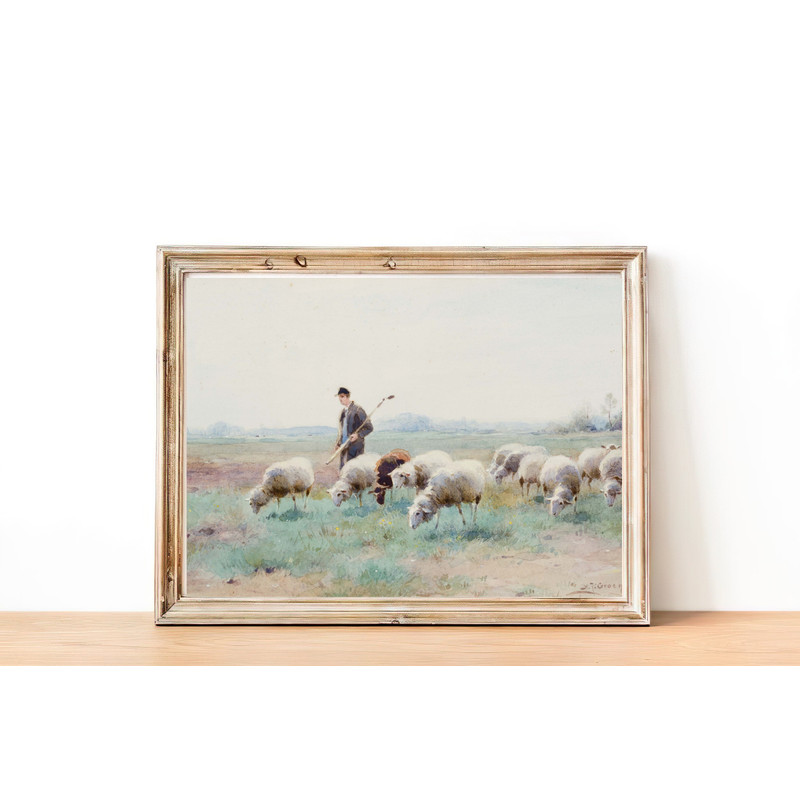 vintage shepherd giclee print.jpg