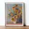 vintage sunflowers wall art print(1).jpg