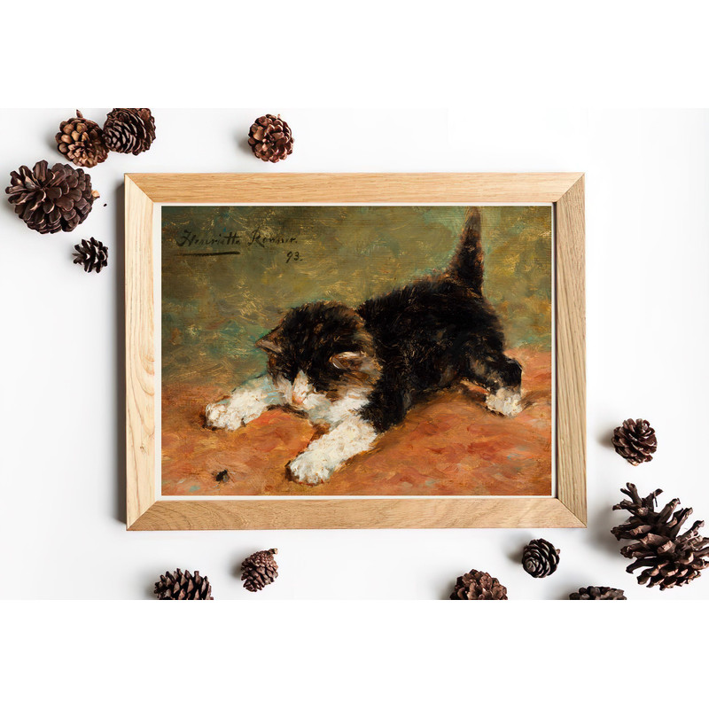 vintage kitten home decor.jpg