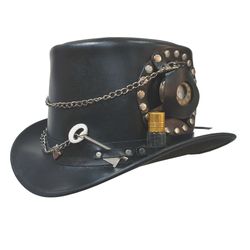 voodo hatter steampunk time port top hat