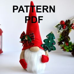 PATTERN   Christmas gnome DIY