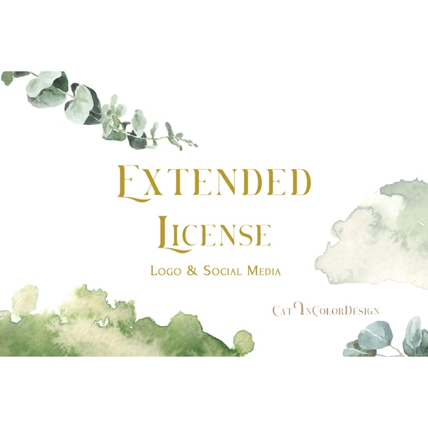Extended License: Logo & Social Media from CatInColorDesign. | Inspire ...