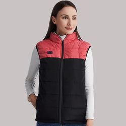 lightweight heated vest with 3 heat levels | warming coat for men & women