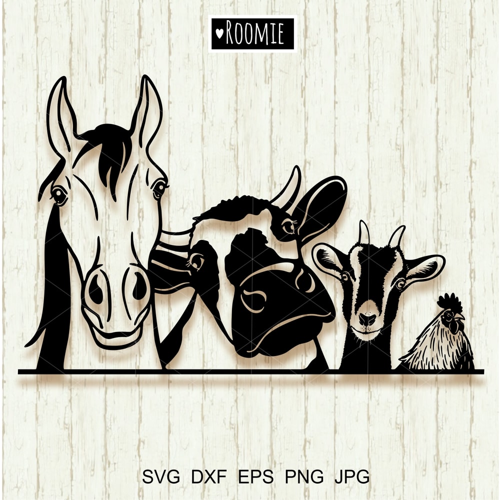 Farm-animals-svg-Cricut-Cow-horse-goat-chicken-farmhouse-sign-.jpg