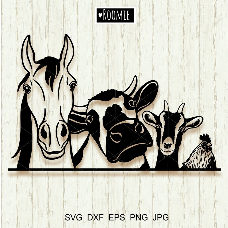Farm-animals-svg-Cricut-Cow-horse-goat-chicken-farmhouse-sign-.jpg