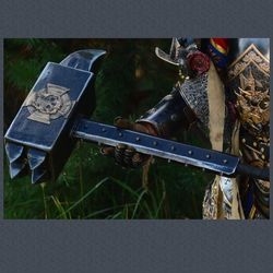 Warhammer Fantasie Battle inspired WAR HAMMER LARP from full set of Sigmar armor