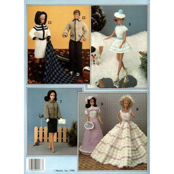 LA 000437 fashion doll clothes book 2 bc.jpg