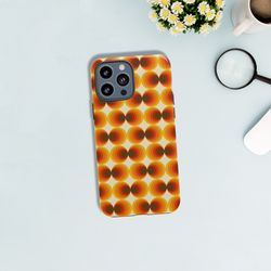 Tough Retro 70s Groovy Case for iPhone 14 Pro Max iPhone 13 iPhone 12 iPhone 11 iPhone SE iPhone Xs iPhone Xr iPhone X