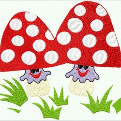Mushrooms   DIGITAL  Embroidery Design