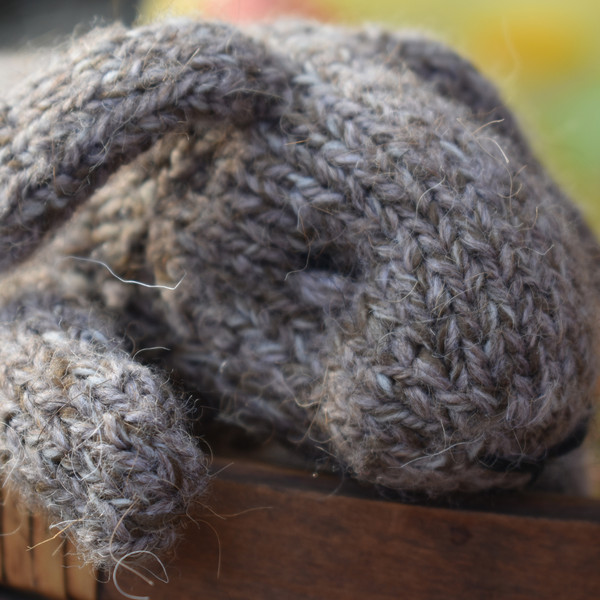 Bunny knitting pattern  English PDF