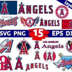Digital Download, Los Angeles Angels logo, Los Angeles Angels svg, Los Angeles Angels clipart, Los Angeles Angels cricut