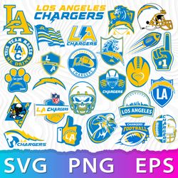Los Angeles Chargers Logo SVG, Chargers PNG, LA Chargers Logo Transparent