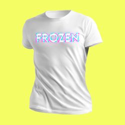 Frozen png design, design for print