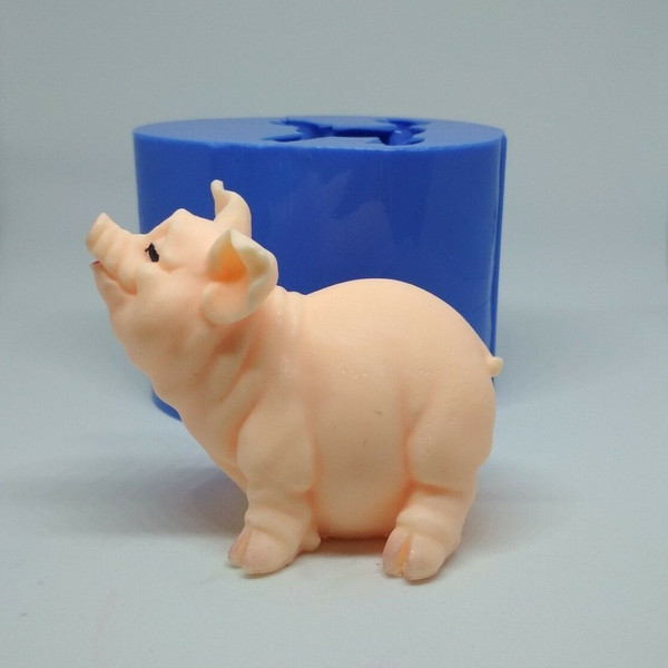 Cut soap pig