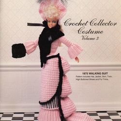 PDF Copy of Vintage Patterns of Knitting Clothes for Barbie Dolls Fashion Dolls Size 11 1/2 Inches