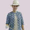 Color Duet Jacket Flower crochet women