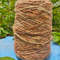 Recycle Sari Silk Yarn Prime Khakhi (1) SilkRouteIndia.jpg