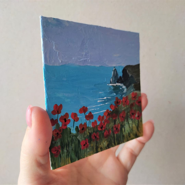 Handwritten-seascape-with-california-poppies-mini-painting-by-acrylic-paints-3.jpg