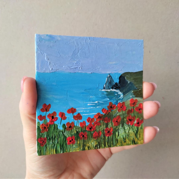 Handwritten-seascape-with-california-poppies-mini-painting-by-acrylic-paints-4.jpg