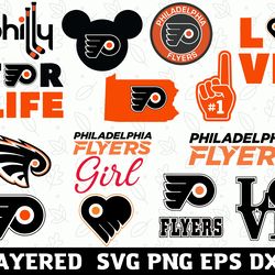 Digital Download, Philadelphia Flyers svg, Philadelphia Flyers logo, Philadelphia Flyers cricut, Philadelphia Flyers png