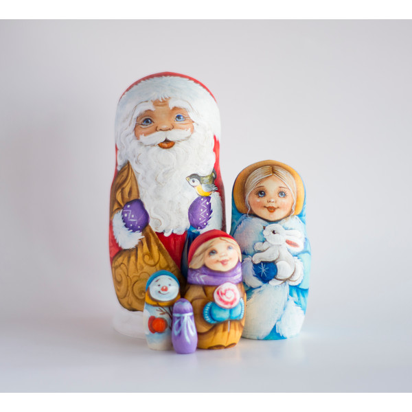 Father Frost nesting doll