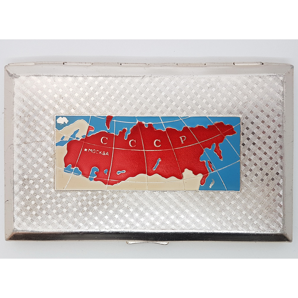 1 Vintage Cigarette Case USSR MAP 1960s.jpg
