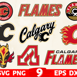 Digital Download, Calgary Flames logo, Calgary Flames svg, Calgary Flames png, Calgary Flames clipart