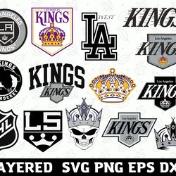 Digital Download, Los Angeles Kings svg, Los Angeles Kings logo, Los Angeles Kings clipart, Los Angeles Kings cricut