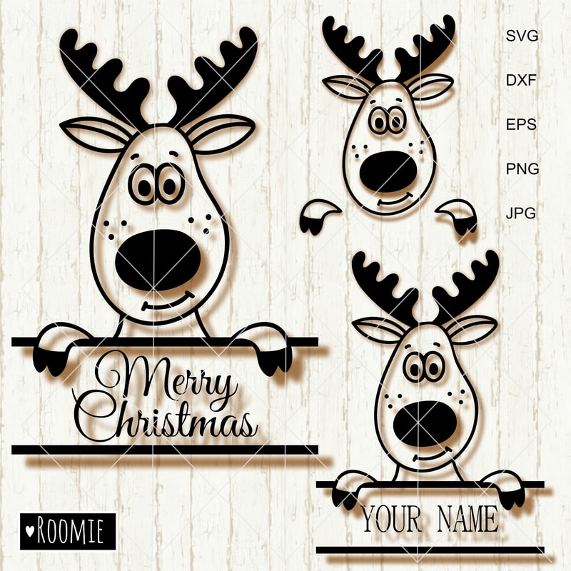 Christmas Reindeer Monogram clipart.jpg