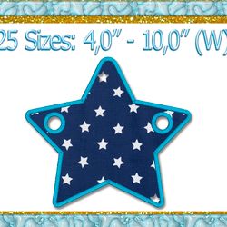 star banner applique