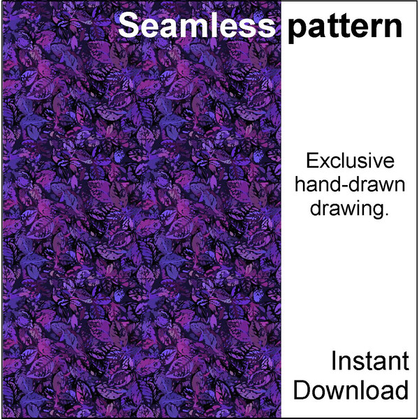 Seamless-pattern-leaf-purple-abstract