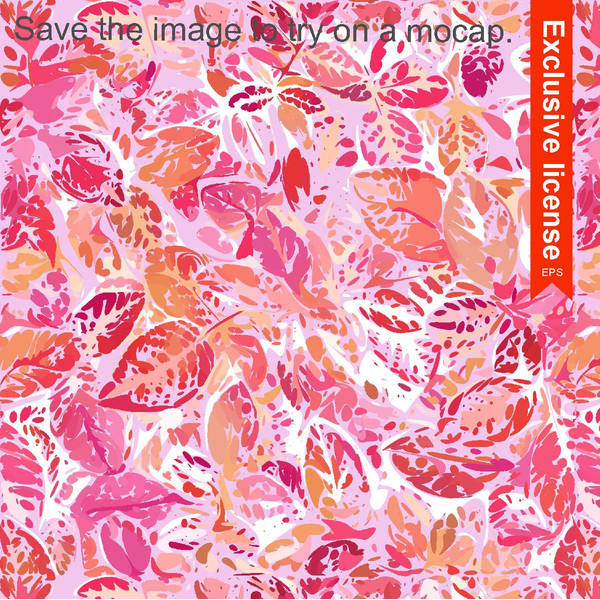 Seamless-pattern-leaf-abstract-pink