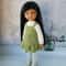 Paola Reina doll clothes, 12 inch doll outfit, Sundress and blouse for dolls, Knitted doll clothes, Paola Reina outfit
