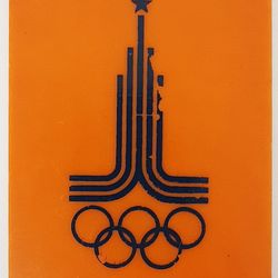 Vintage Brain Teaser Slide Game USSR Olympic Games Moscow 1980