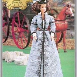 Digital - Vintage Barbie Crochet Pattern - Dress Crochet Patterns for Dolls 11-1/2" - PDF