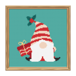 Cross Stitch Patterns Christmas Gnome