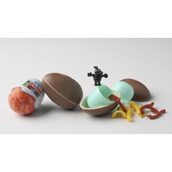 Kinder egg (chocolate egg with a toy inside)