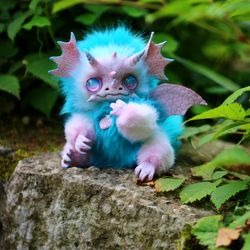 ON ORDER Dragon baby Tati fantasy creature toy, unicorn, elf, dragonborn, creation doll, animal doll, fantasy beast