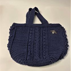 Handmade knitted bag