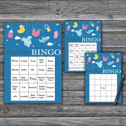 Baby toys Baby Shower Bingo Cards,Boys Baby Shower Bingo Games,Printable Baby Shower Bingo Cards--317