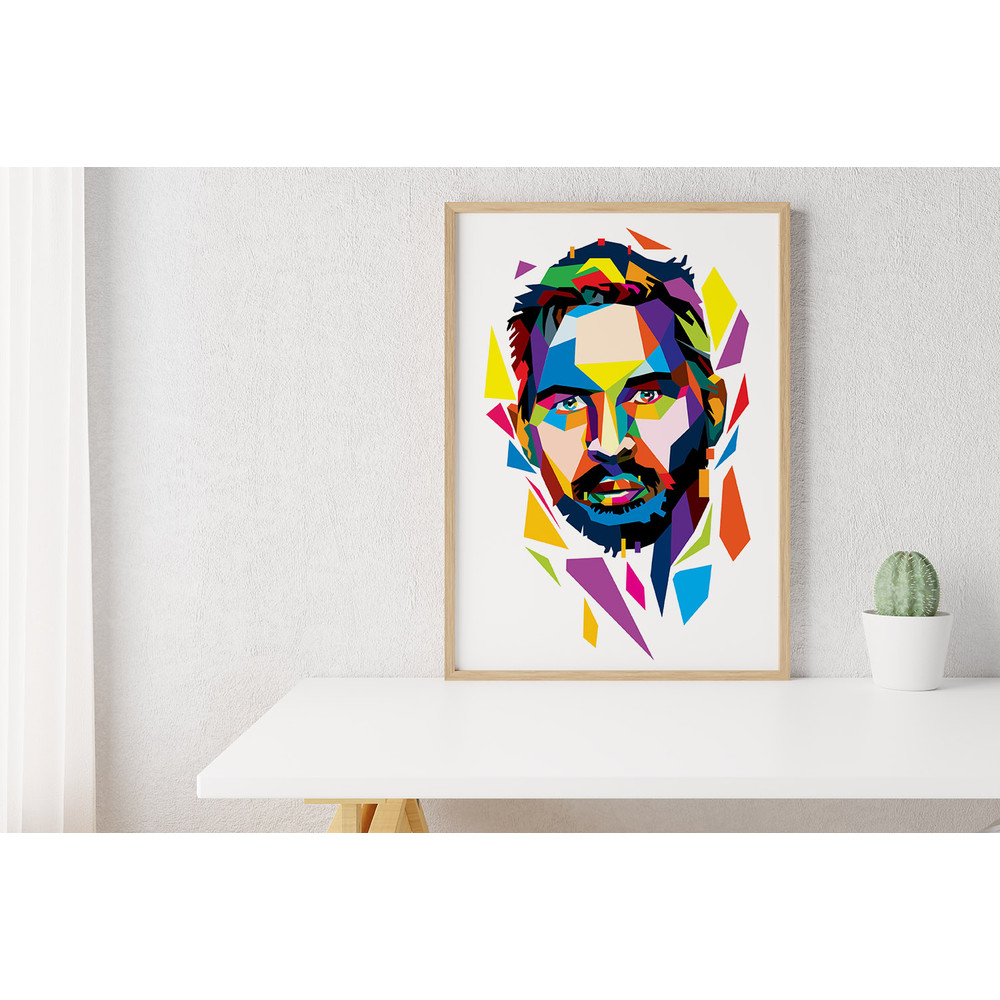 Tom Hardy polygonal portrait 2.jpg