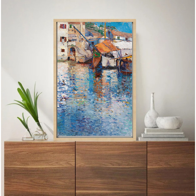 fishing willage wall art.jpg