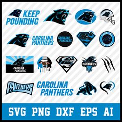 Carolina Panthers Svg - Carolina Panthers Logo Png - Carolina Panthers Png - Carolina Panthers Symbol-cool Panthers Logo