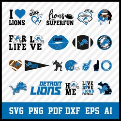 Detroit Lions Logo - Detroit Lions Svg - Detroit Lions Clipart - Detroit Lions Symbol- Detroit Lions Png- Lions Logo Nfl