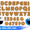 Cookie font svg, cookie monster letters, cookie monster svg, monster t shirt, cookie monster cricut.png