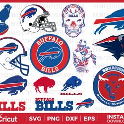 Buffalo Bills SVG Files - Buffalo Bills Logo SVG - Buffalo Bills PNG Logo, NFL Logo